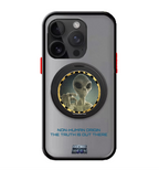 Alien iPhone Case With Ring